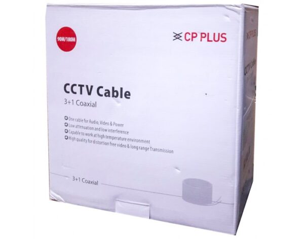 CCTV CABLE 3+1 CPPLUS (180 METRE)