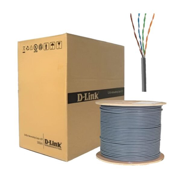 DLINK CAT6 LAN CABLE 305M (GREY) 23AWG