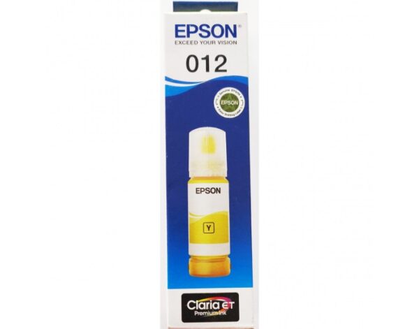 EPSON INK BOTTLE 012 (YELLOW) C13T07K498 70ML