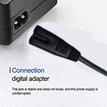 2 pin power cable cord