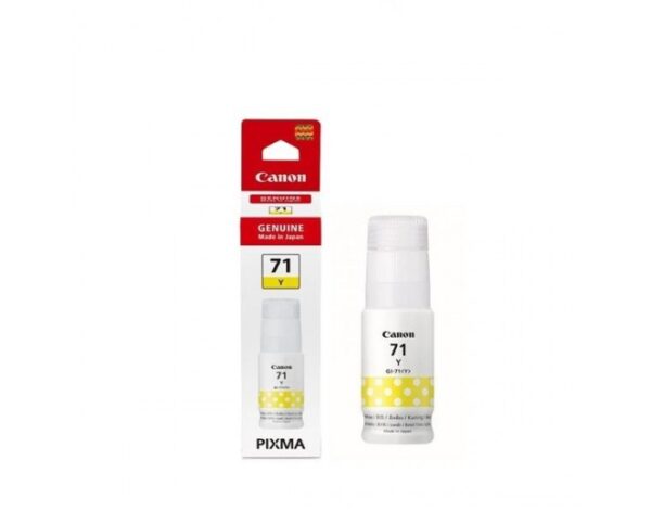 CANON INK BOTTLE 71 YELLOW