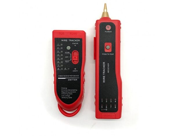 LAN CABLE TESTER WITH WIRE TRACKER