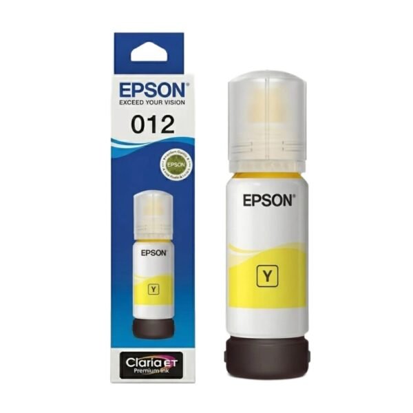 EPSON 012 YELLOW INKJET INK BOTTLE 70ML