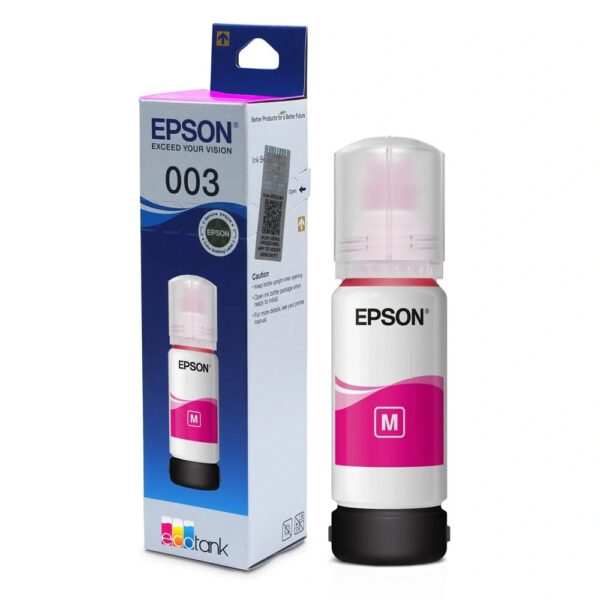 EPSON 003 MAGENTA GENUINE INKJET INK BOTTLE 65ML