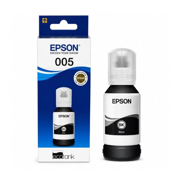 EPSON 005 BLACK GENUINE INKJET INK BOTTLE 120NL