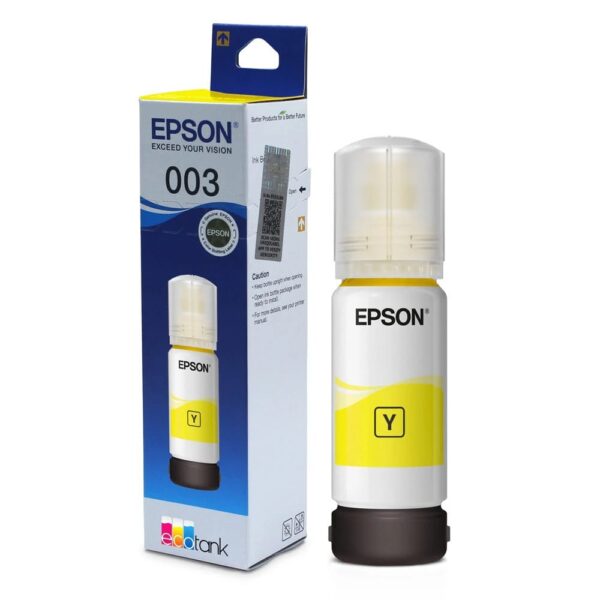 EPSON 003 YELLOW GENUINE INKJET INK BOTTLE 65ML