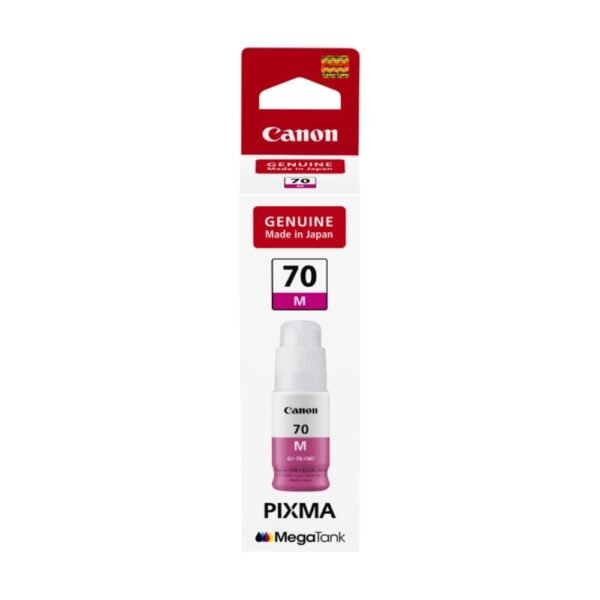 CANON 70 MAGENTA INKJET INK BOTTLE 70ML