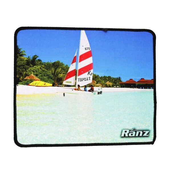 MOUSE PAD SILK GLIDING 8" x 9.5" BLACK