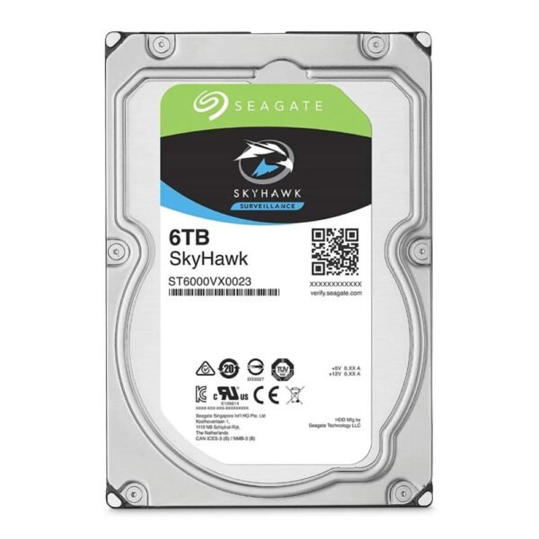 SEAGATE SURVEILLANCE HARD DISK SKY HAWK 6TB SATA 3.5 INCH