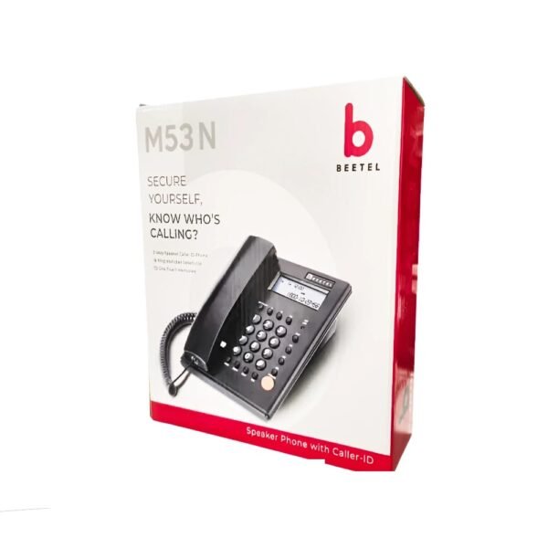BEETEL WIRED TELEPHONE SET (BLACK) M53N