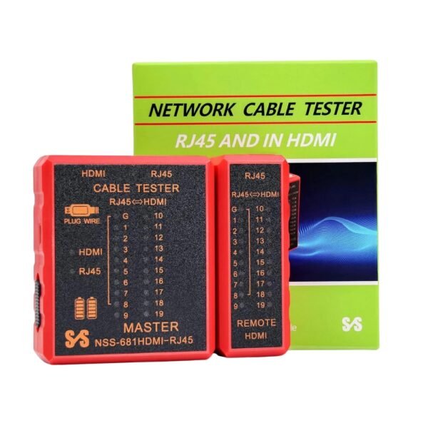 LAN AND HDMI CABLE TESTER WIRE TRACKER