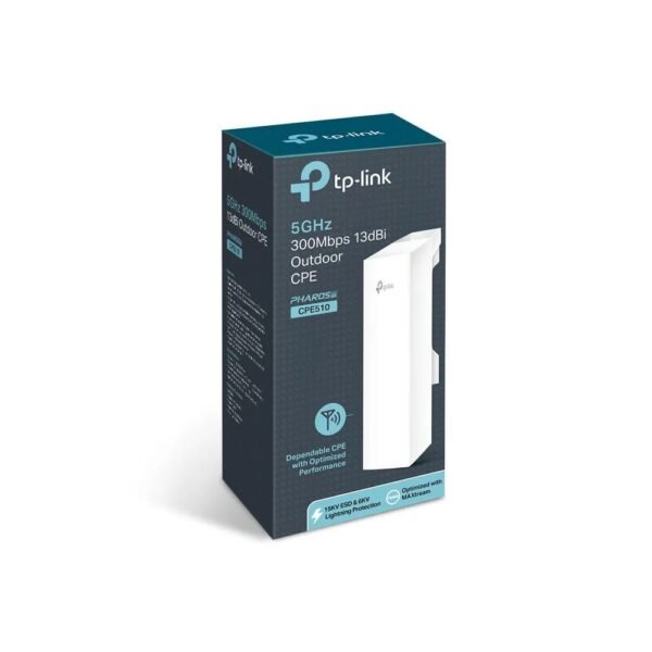 TP-LINK CPE510 5GHz 300MBPS 13DBI OUTDOOR ACCESS POINT TO POINT (P2P)