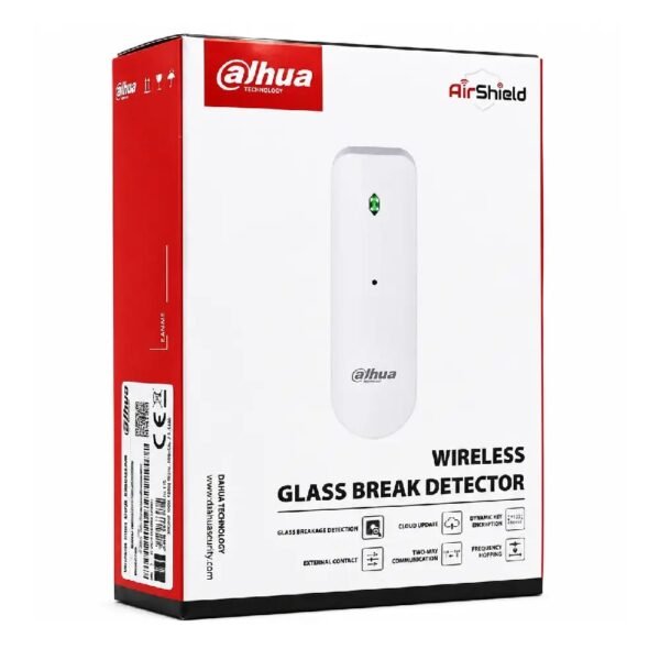 DAHUA WIRELESS GLASS BREAK DETECTOR (ARD512-W2)