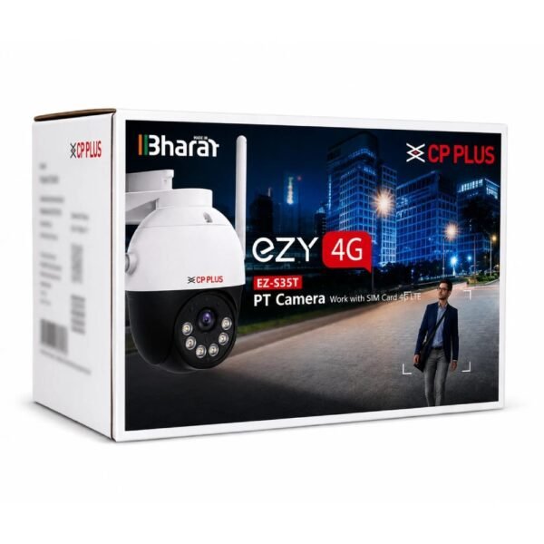 CP-PLUS WI-FI PT CAMERA 4MP QUAD HD NIGHT COLOR | BUILT-IN SIREN | TWO WAY TALK (CP-Z45Q)