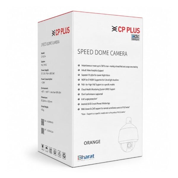 CP-PLUS IP PTZ CAMERA 4MP 16X (F4541L30-DPQ)