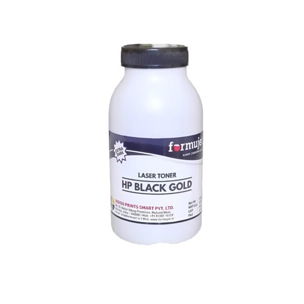 FIRMUJET LASER TONER POWDER HP 12A KATON 120GM BLACK GOLD