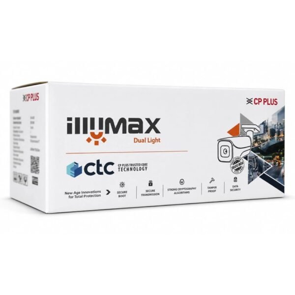 CP-PLUS 6MP IP ILLUMAX HYBRID BULLET CAMERA 3.6MM WITH AUDIO (TA61L3C-LQ)