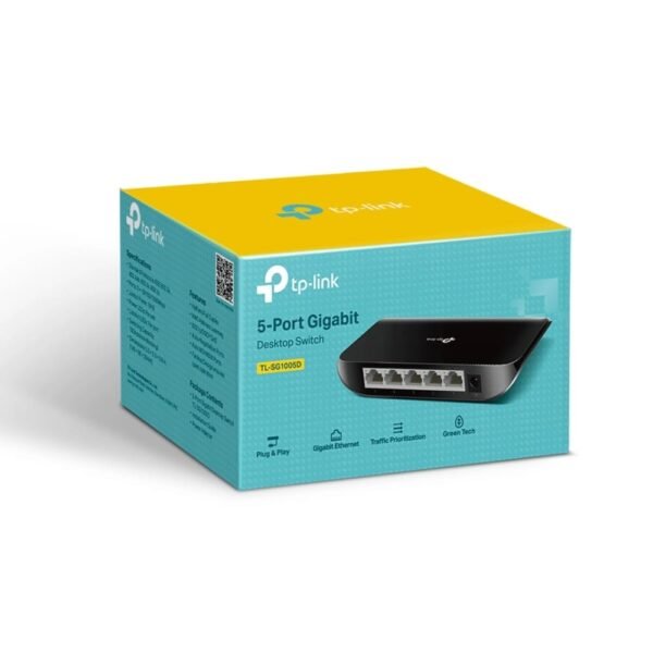 TP-LINK DESKTOP LAN SWITCH 5 PORT GIGABIT