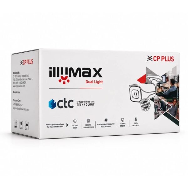 CP-PLUS 4MP IP ILLUMAX HYBRID BULLET CAMERA 3.6MM WITH AUDIO (TA41L3C-D-LQ2)