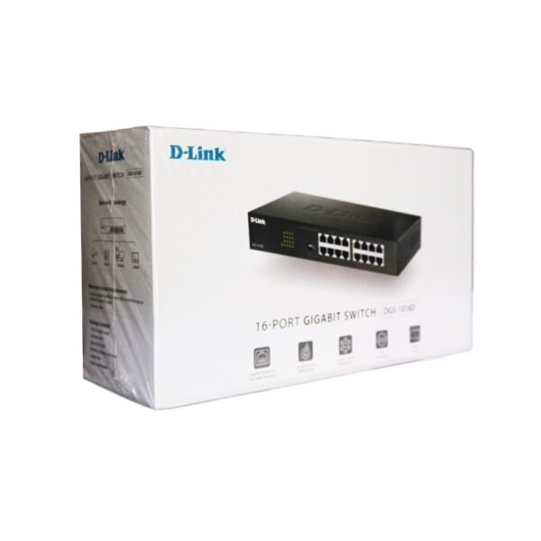 D-LINK DESKTOP LAN SWITCH 16 PORT GIGABIT