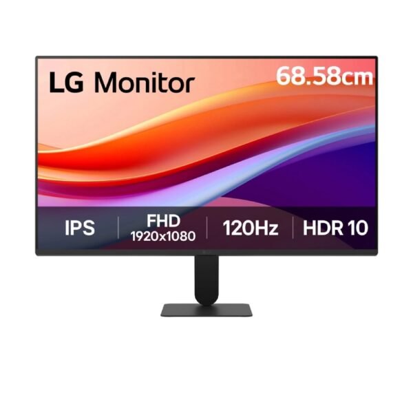 LG LED MONITOR 27" FHD IPS 120Hz BORDERLESS HDMI| VGA (27U411A-BD)