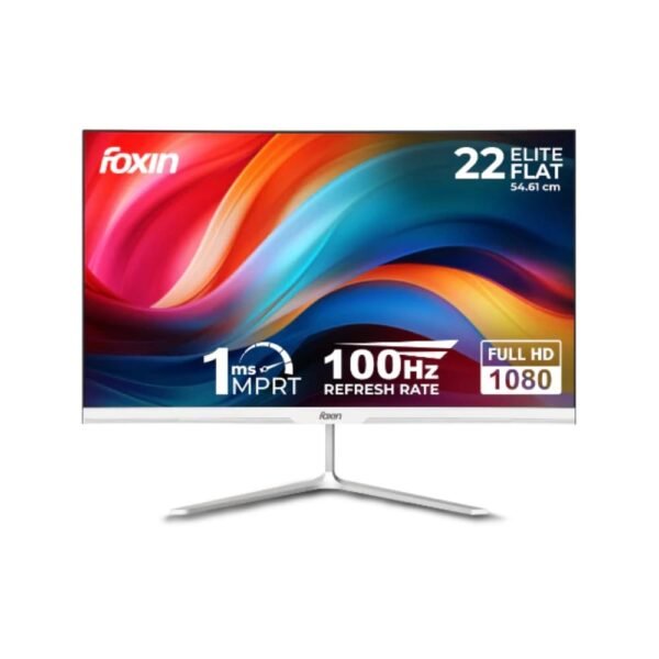 FOXIN LED MONITOR 22" FHD IPS 100HZ WITH HDMI | VGA (ELITE)