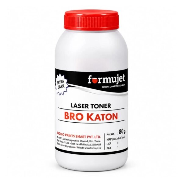 FORMUJET LASER TONER POWDER BROTHER UNIVERSAL 80GM BLACK